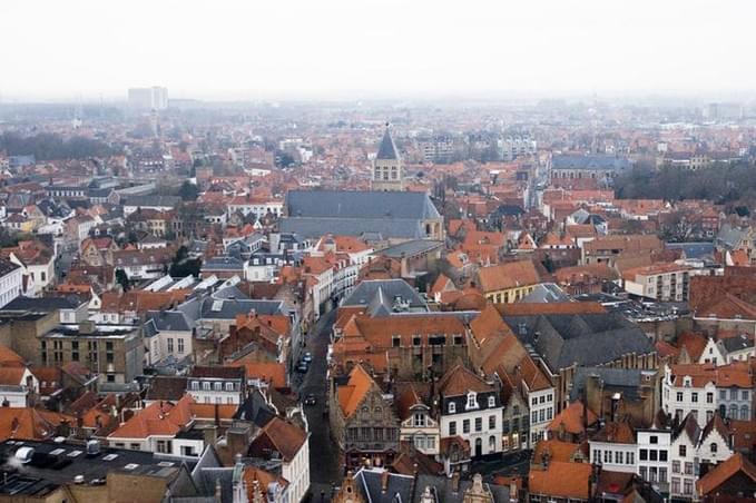 Бельгия - Вид с колокольни