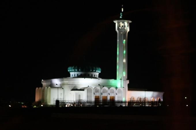Египет - Мечеть ночью