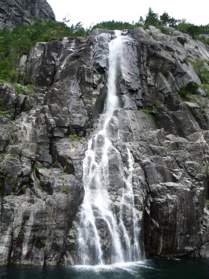 Норвегия - Водопад 