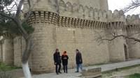 Азербайджан - С гостями из дружественной Белоруссии.
Мардаканская крепость 13-века