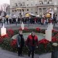 <p>Венок Адвента на центральной площади Загреба</p>
