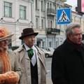 <p>Встреча туристов на Рождественской улице</p>