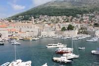 Хорватия, Дубровник фото: вид на порт Добровника.