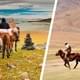 Турист провёз сына по Монголии 2 тыс. километров, чтобы тот отвык от смартфона