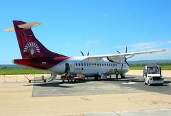 Лайнер Boeing-737 авиакомпании Фото Air Madagascar 