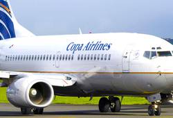 Лайнер Boeing 737 авиакомпании Фото Copa Airlines 