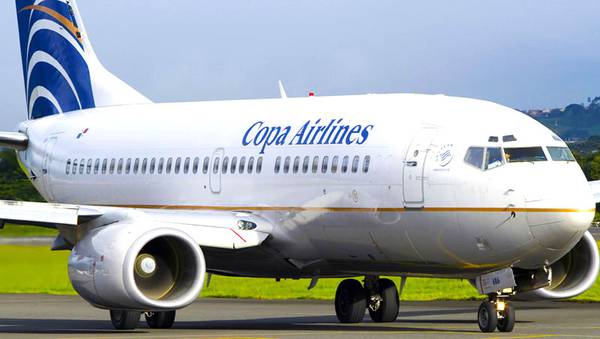 Лайнер Boeing 737 авиакомпании  Copa Airlines 