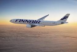 Лайнер Airbus A-320 авиакомпании Фото Finnair 