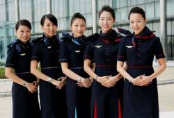 Стюардессы авиакомпании Фото Hong Kong Airlines 
