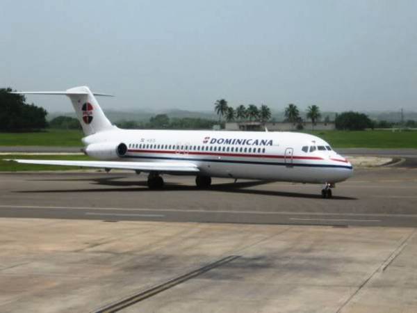 Лайнер Jetstream 31 авиакомпании  PAWA Dominicana 