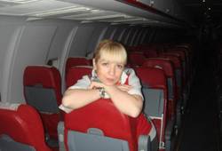 В салоне лайнера Ту-204 авиакомпании Фото Red Wings Airlines 