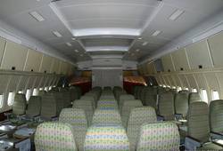 В салоне лайнера Boeing-737 авиакомпании Фото Scat 