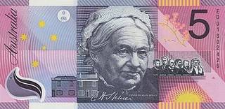 5 новых австралийских долларов - оборотная сторона