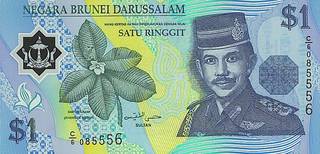 1 брунейский доллар