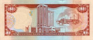 1 тринидад и тобаго доллар - оборотная сторона