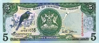 5 тринидад и тобаго долларов