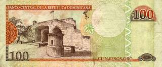 100 доминиканских песо - оборотная сторона