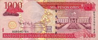 1000 доминиканских песо