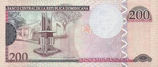 200 доминиканских песо - оборотная сторона
