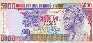 5000 Гвинейско-Бисаууских франков