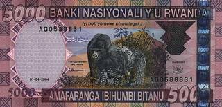 5000 руандийских франков