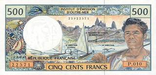 500 тихоокеанских франков