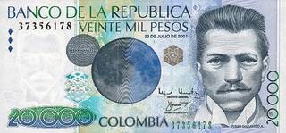 20000 колумбийских песо