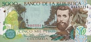 5000 колумбийских песо