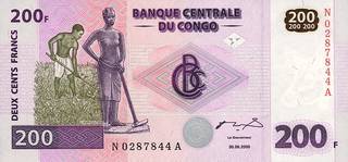 200 конголезский франков