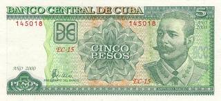 5 кубинских песо