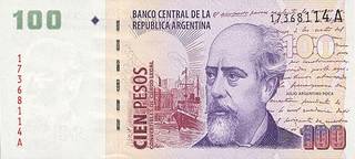 100 аргентинских песо
