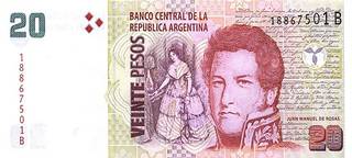 20 аргентинских песо