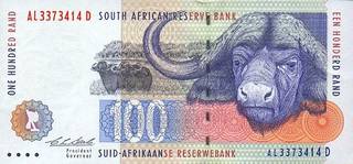 100 южноафриканских рэндов