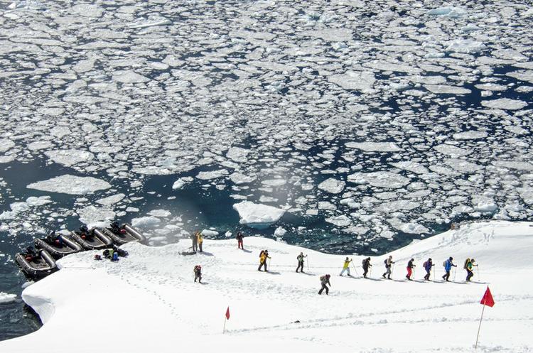 Антарктида - Открытие Антарктического сезона 2014-2015.