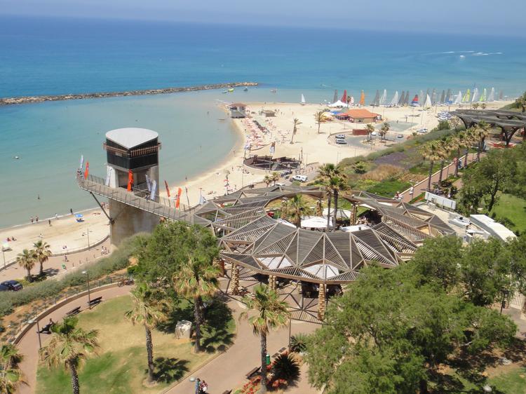 Израиль - пляж Нетании