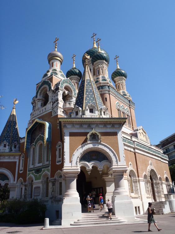 Франция - Православная церковь Святого Николая в Ницце