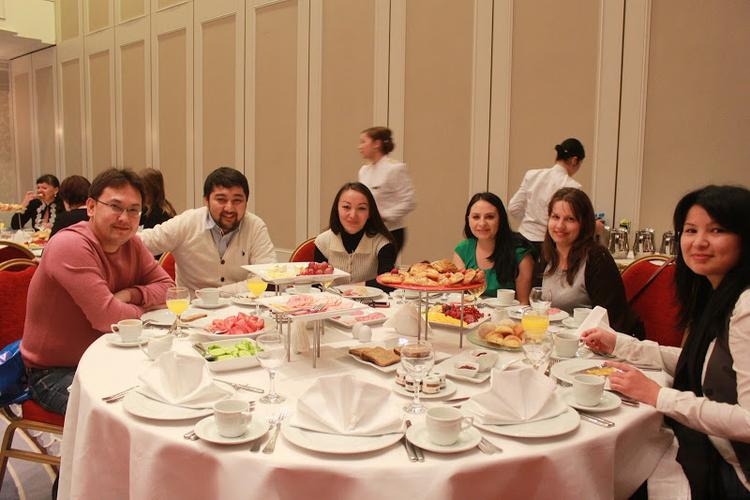 Бизнес-завтрак в Алмате