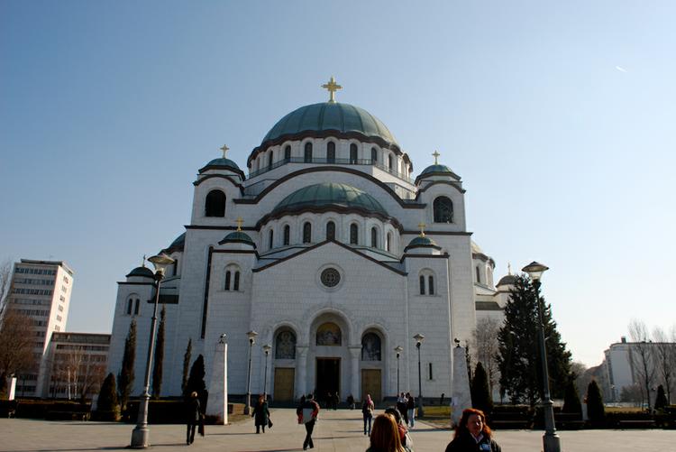 Храм Святого Саввы в Белграде - самый большой православный собор в юго-восточной Европе. В настоящий момент еще недостроенный.