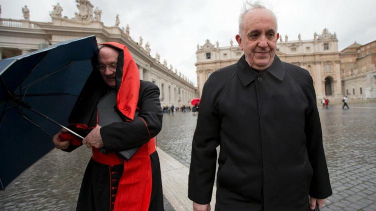 Кардинал Буэнос Айреса Хорхе Марио Бергольо прибыл на Конклав по избранию Папы Римского