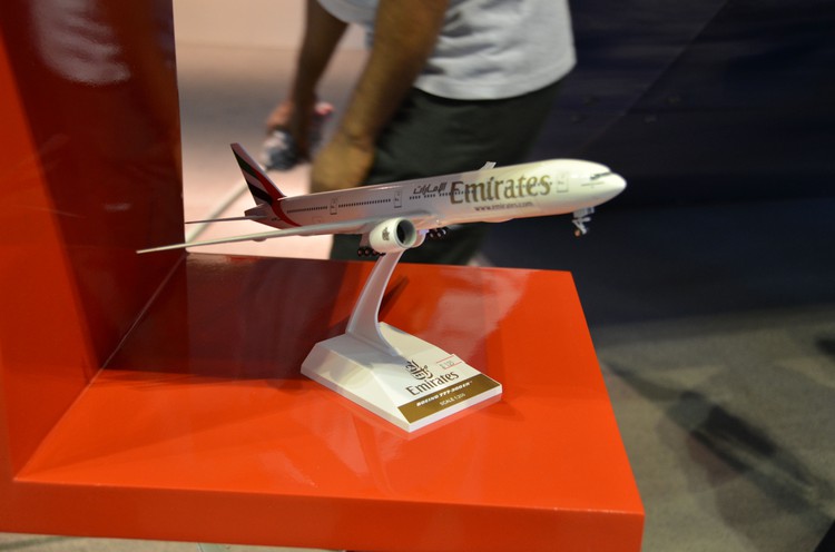 Стенд авиакомпании Emirates