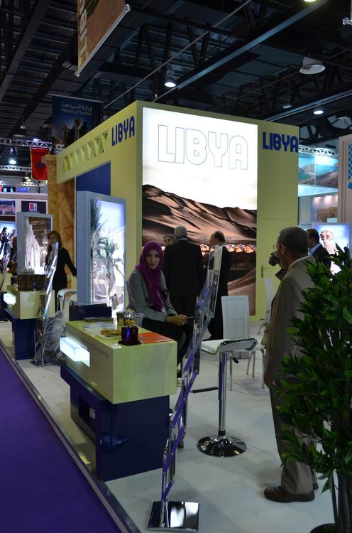 Ливия также поставила свой стенд на основной площадке Arabian Travel Market, но активность на нем была минимальна.