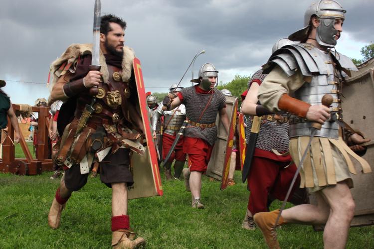 Марш-бросок римских легионеров