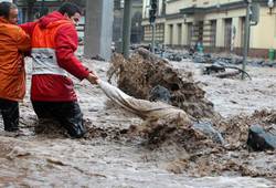 Наводнение на португальском острове Мадейра. Фото , Португалия