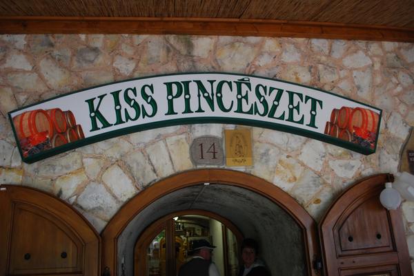 Пресс-группа заехала в один из винных погребков Эгера, которых в этой провинции более тысячи. Мы приехали в маленький (по-венгерски kiss) погребок семьи Pinceszet, которая занимается виноделием более 70 лет.