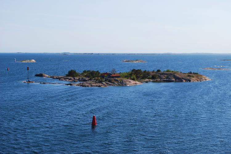 Рыболовецкие дачи-острова в Финском заливе