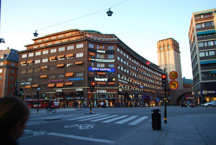 Стокгольм, гуляя по городу