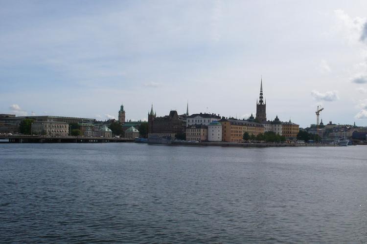 прогулка по Стокгольму. Вид на старый город