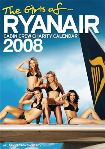 Календарь Ryanair 2008 года