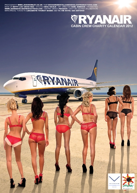 Календарь Ryanair 2012 года