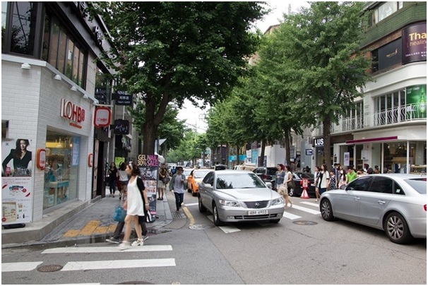 Южная Корея - улица Карусогиль